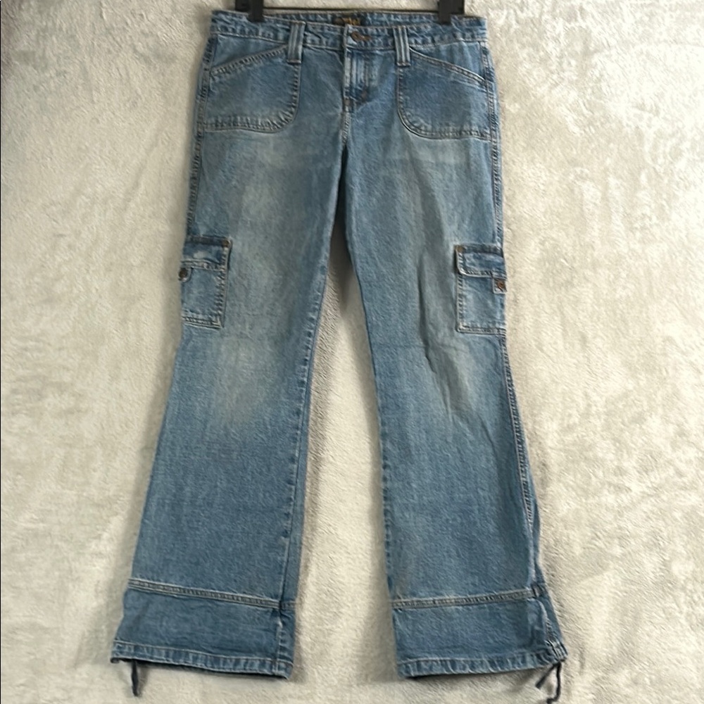 Y2K Lei cargo pocket jeans sz 9
